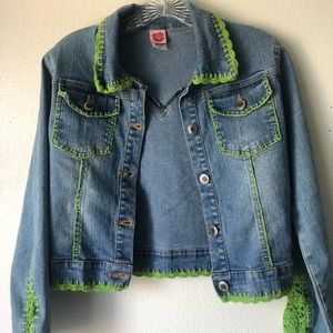 Retro Hand Made Denim Jacket